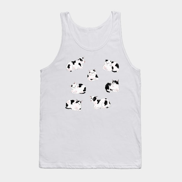 Moo Moo Nyanco Tank Top by TOCOROCOMUGI